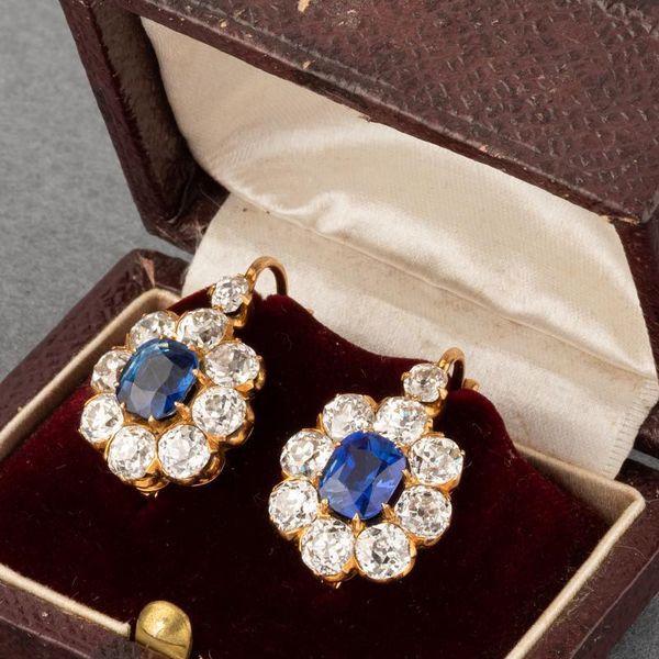 Blue Topaz Drop Earrings for Wedding: A Beautiful Something Blue