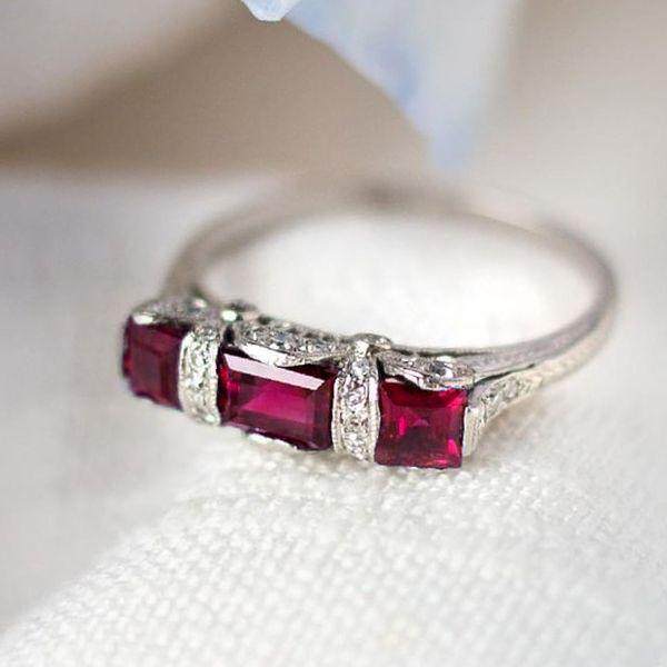 Why Is the Emerald Cut Ruby Ring the Ultimate Symbol of Passion and Elegance?