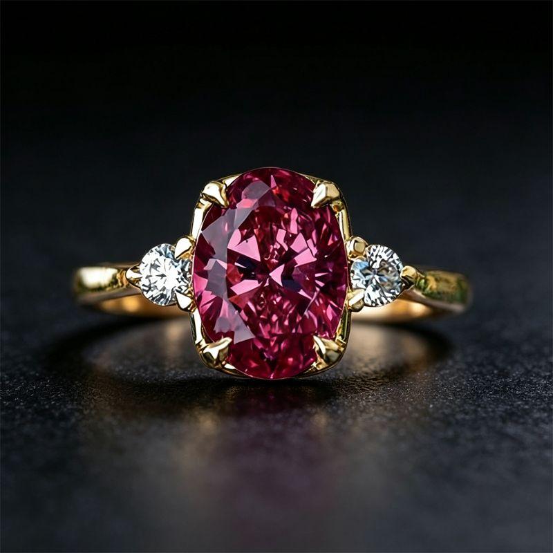 7 Red Gemstone Wedding Ring Ideas for a Romantic and Unique Look
