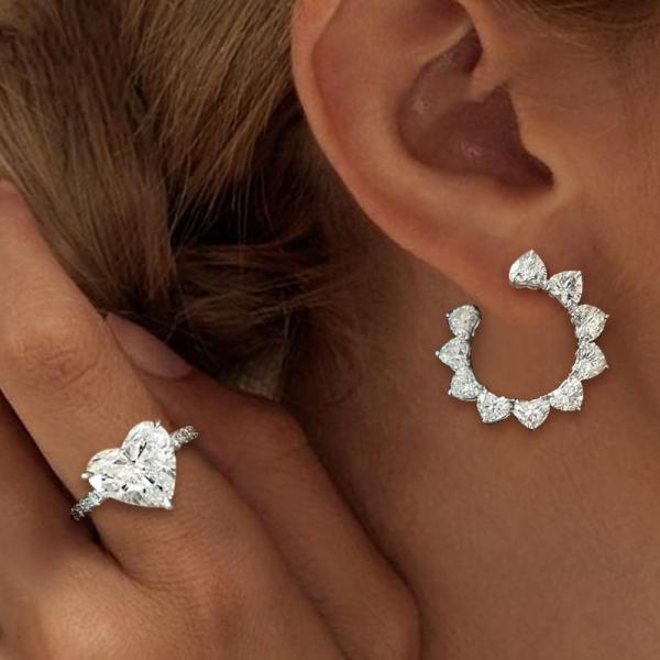 Why Are Heart Hoop Earrings the Perfect Symbol of Love and Style?
