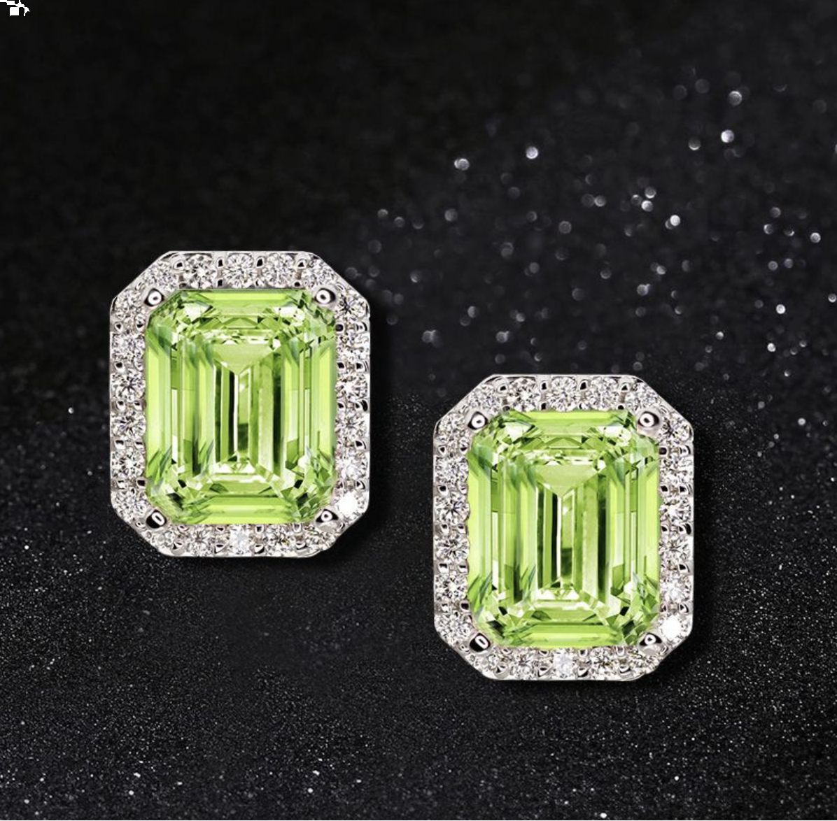 Peridot Stud Earrings for Women: A Fresh Take on Everyday Green